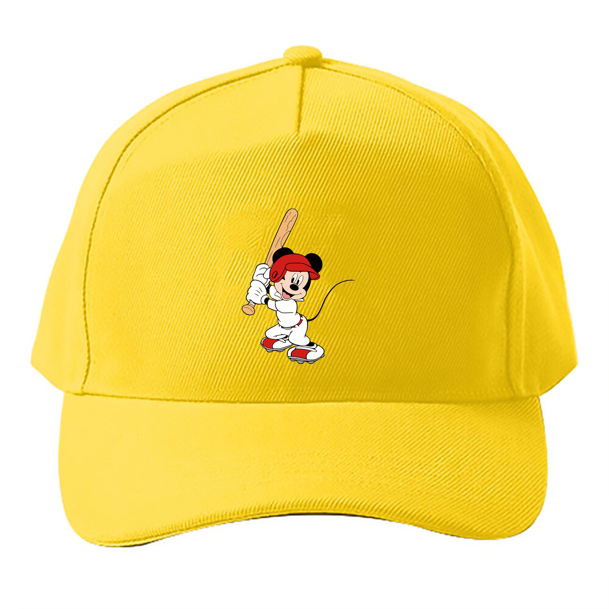 （画像用） ミッキーマウス Mickey Mouse ベースボールキャップ 綿100％ 男女兼用 帽子 スポーツ